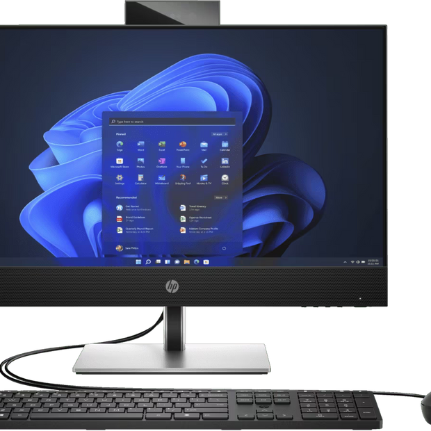 All-in-One (Todo-en-Uno) HP ProOne 440 G9 – Intel Core i3-12100 – 8 GB RAM – 1 TB HDD – Windows 11 Pro