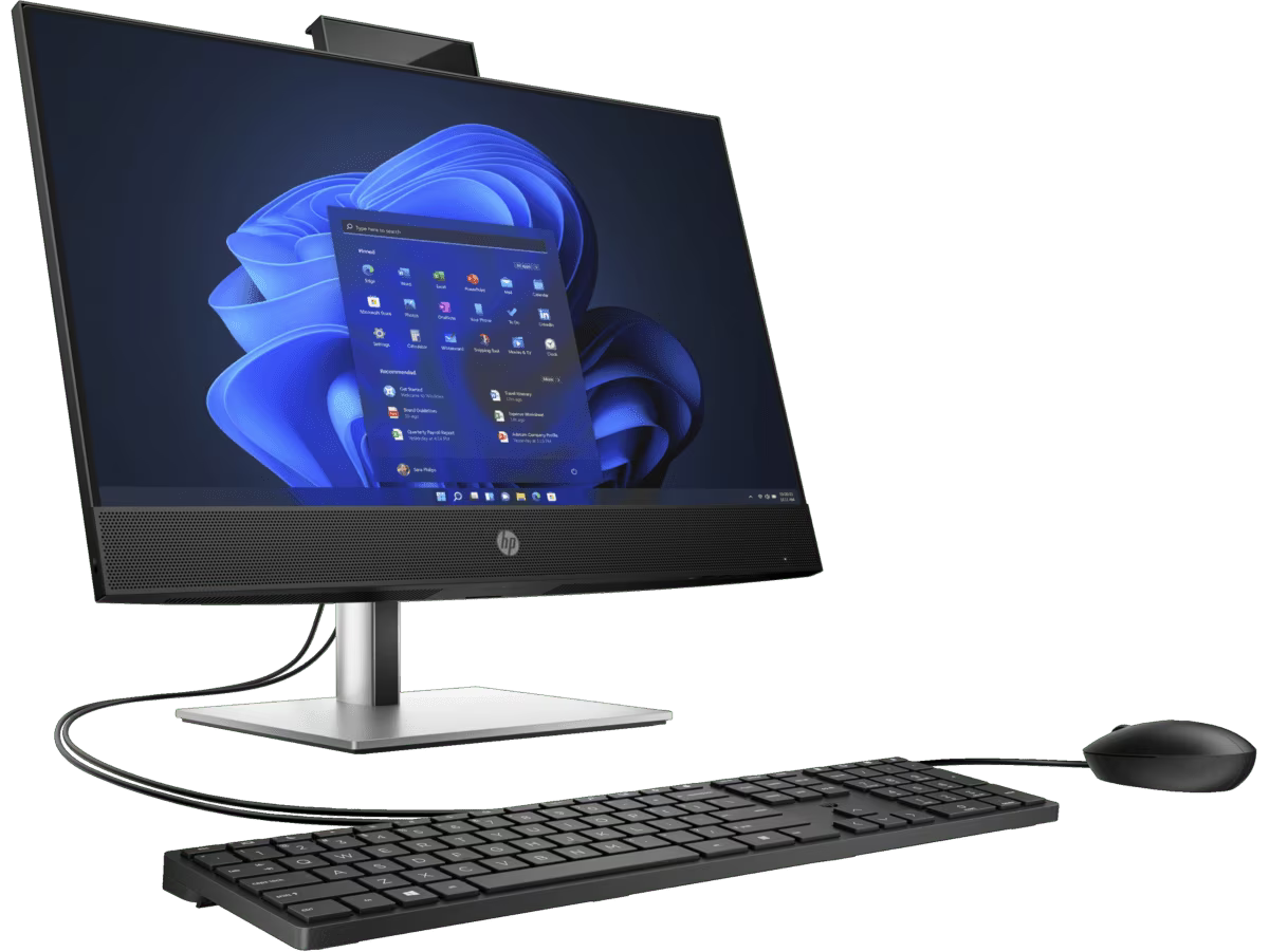 All-in-One (Todo-en-Uno) HP ProOne 440 G9 – Intel Core i3-12100 – 8 GB RAM – 1 TB HDD – Windows 11 Pro
