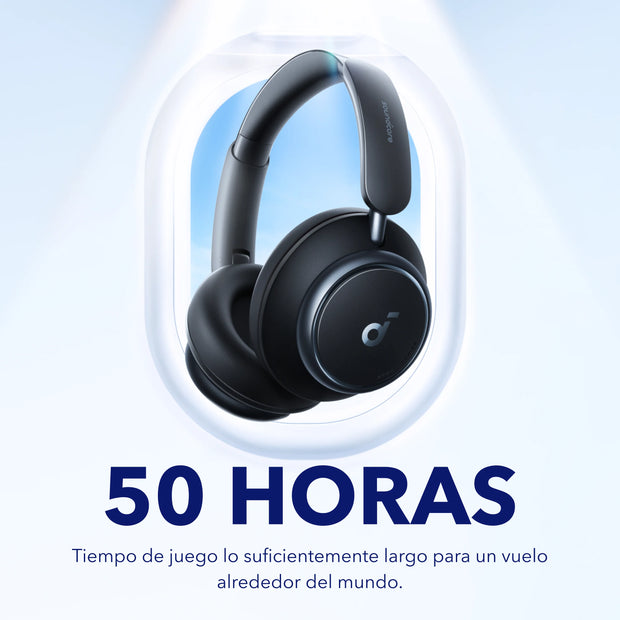 Audífonos - Space Q45 – Cancelación de Ruido Activa y hasta 50h de Batería