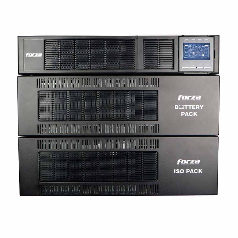 Batería de Respaldo Forza Atlas FDC-106KMR-ISO - UPS (montaje en rack / externo) - AC 110-300 V