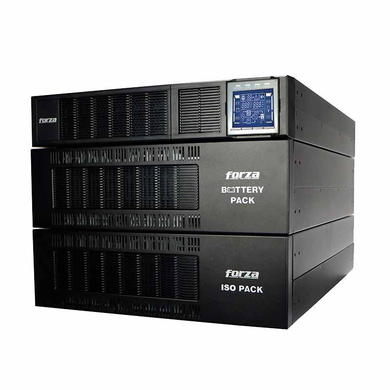 Batería de Respaldo Forza Atlas FDC-106KMR-ISO - UPS (montaje en rack / externo) - AC 110-300 V