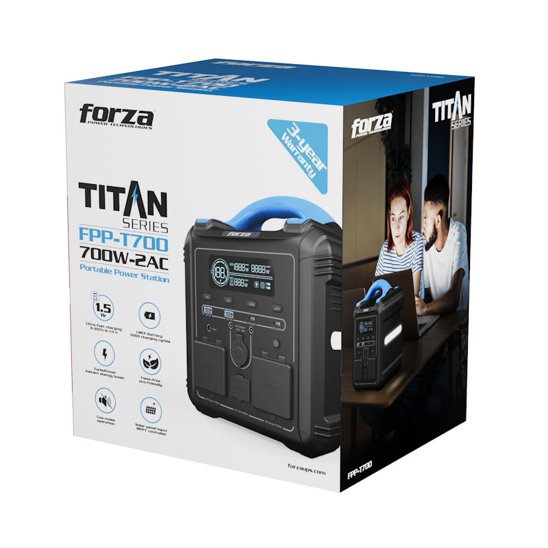 Batería de Respaldo Forza Titan Series - Battery backup - 700 Watt