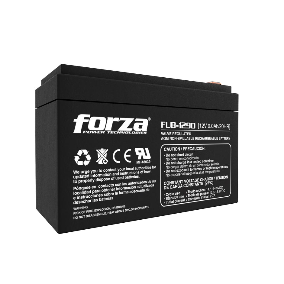 Batería de Respaldo Forza FUB-1290 - Batería - 12V