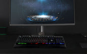 Teclado Gamer KlipXtreme Armiger con iluminación RGB multicolor