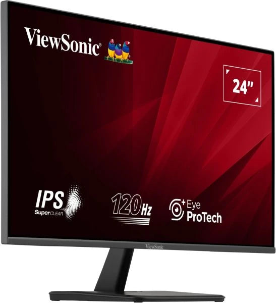 Monitor - Viewsonic - LED-backlit LCD monitor - 24"