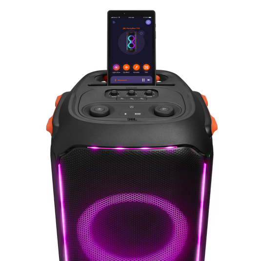 Bocina JBL PartyBox 710 | Bluetooth IPX4 – 800 W RMS, Luces RGB, Entrada Mic & Guitarra