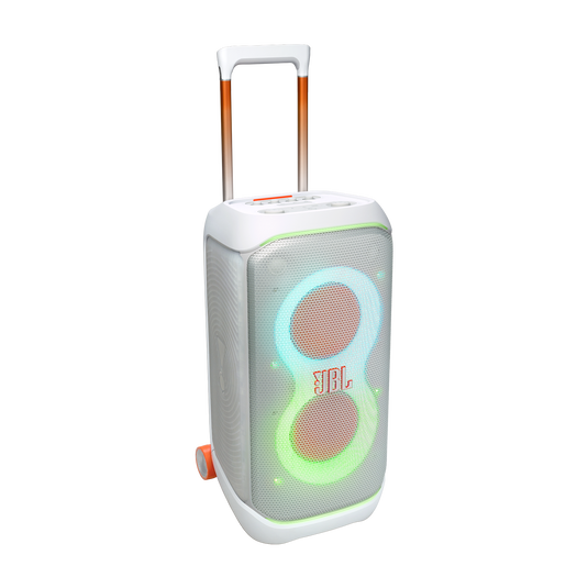 Bocina JBL PartyBox Stage 320 | Bluetooth 5.4 – 240 W RMS + Luces LED y Batería Reemplazable