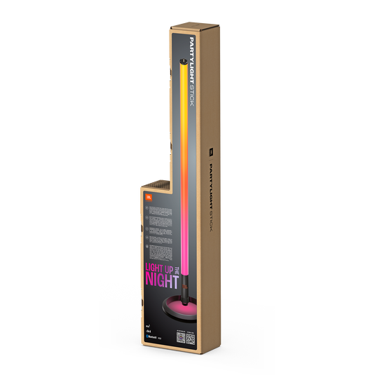 JBL PartyLight Stick – Barra de Luz LED RGB Sincronizable con PartyBox