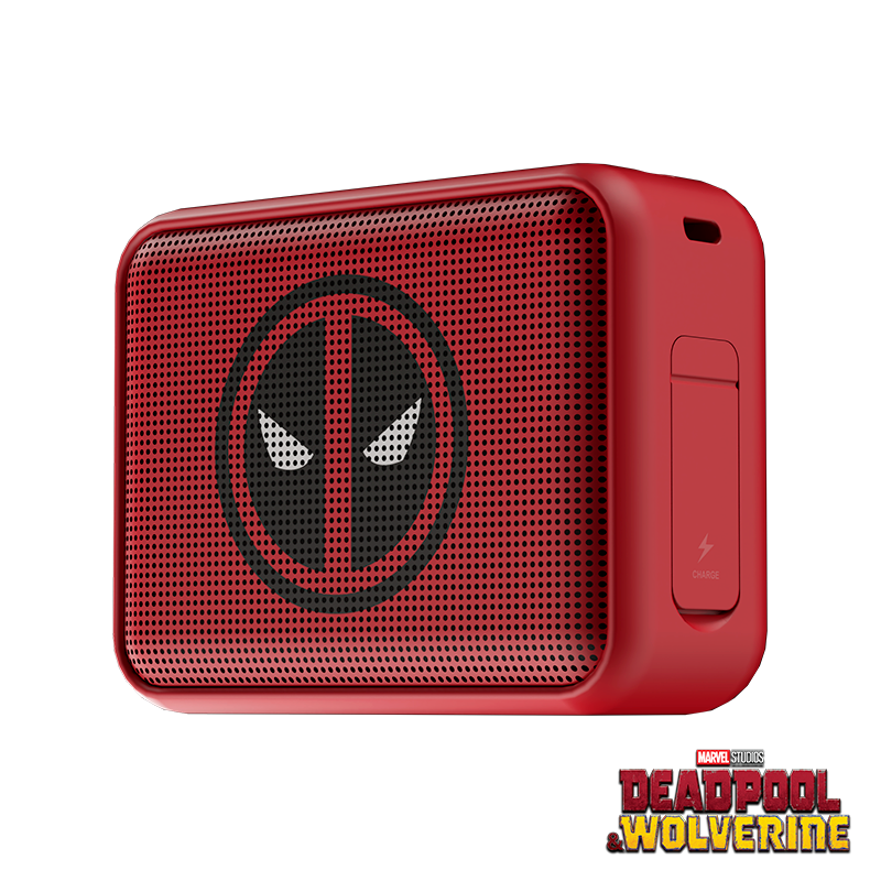 Mini Bocina KlipXtreme – Edición Deadpool