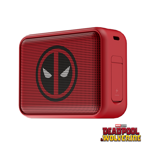 Mini Bocina KlipXtreme – Edición Deadpool