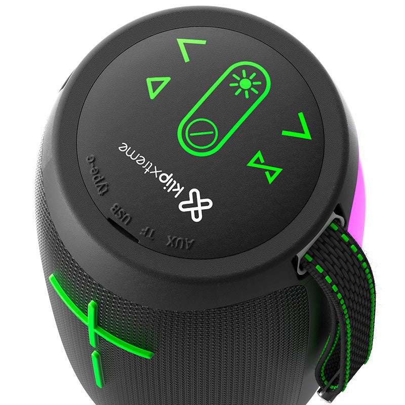 Bocina Klip Xtreme KBS-350BK | Altavoz Bluetooth Portátil – 20 W RMS, IPX7