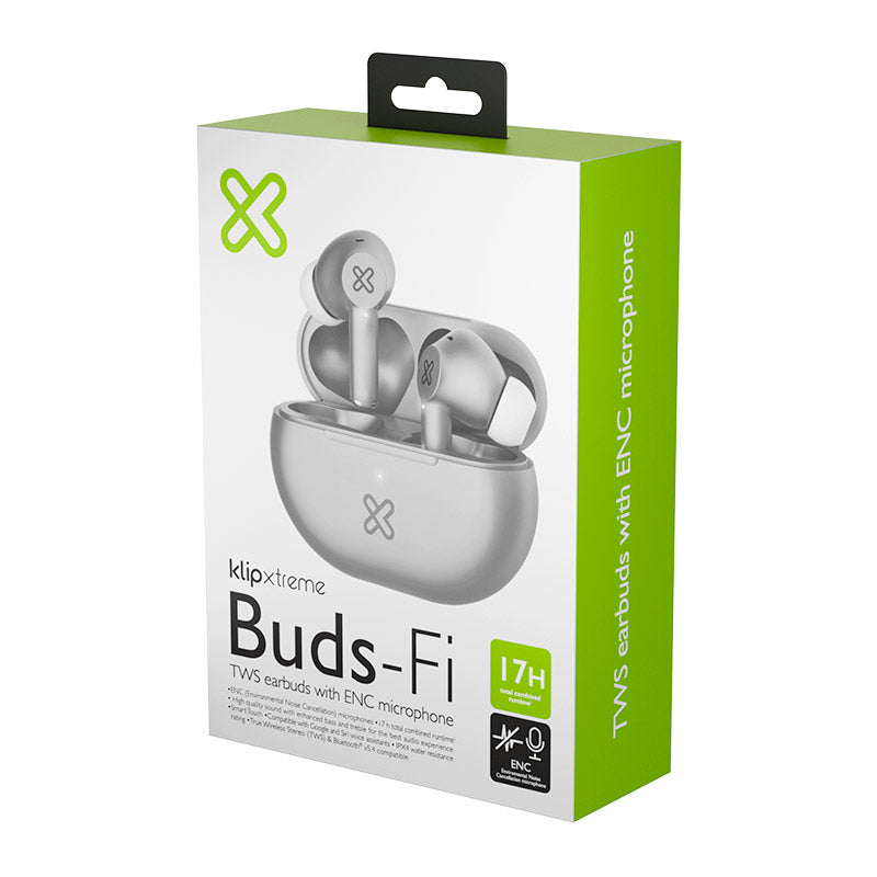 Audífonos Inalámbricos TWS KlipXtreme Buds-Fi