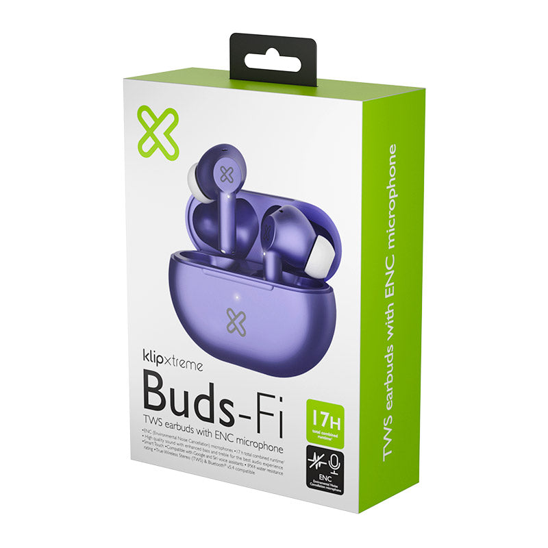 Audífonos Inalámbricos TWS KlipXtreme Buds-Fi