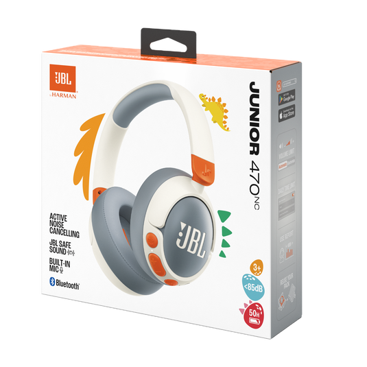 Audífonos- JBL JR 470NC – Audífonos Inalámbricos para Niños con Cancelación de Ruido