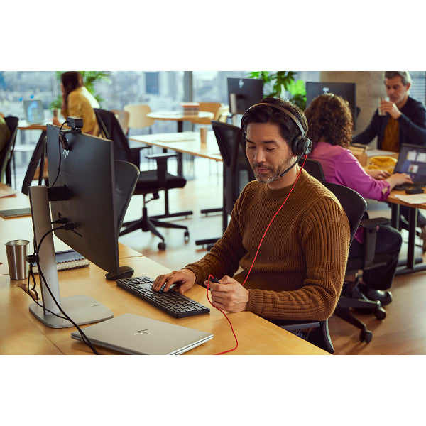 Audífonos - HP Poly Blackwire 8225 – Headset Profesional Estéreo USB-C con Adaptador USB-C/A