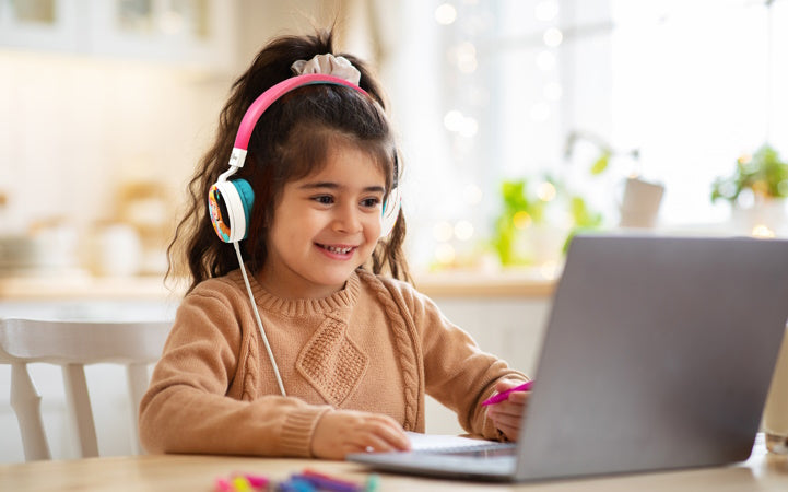 Audífonos Estéreo con Cable y Micrófono KlipXtreme – Edición Disney Princesa