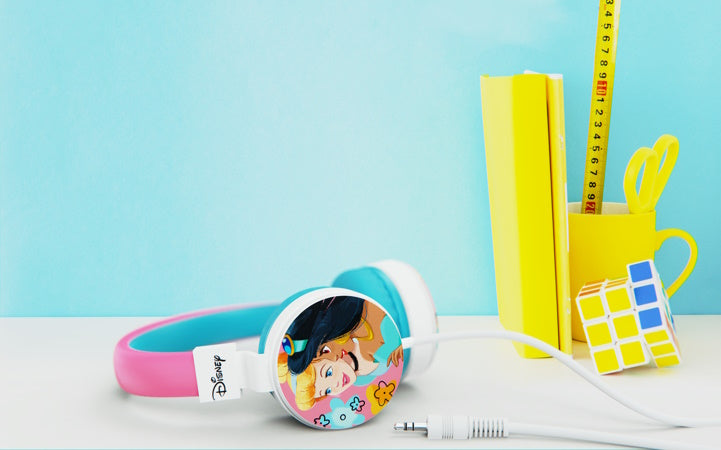 Audífonos Estéreo con Cable y Micrófono KlipXtreme – Edición Disney Princesa