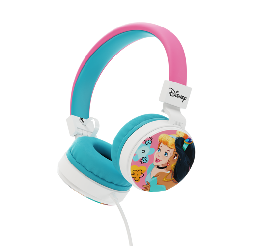 Audífonos Estéreo con Cable y Micrófono KlipXtreme – Edición Disney Princesa