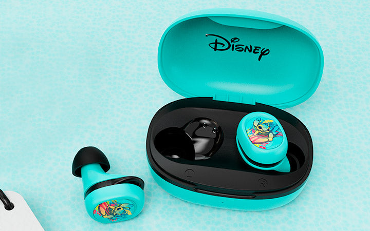 Audífonos Inalámbricos TWS KlipXtreme – Edición Stitch con Estuche de Carga