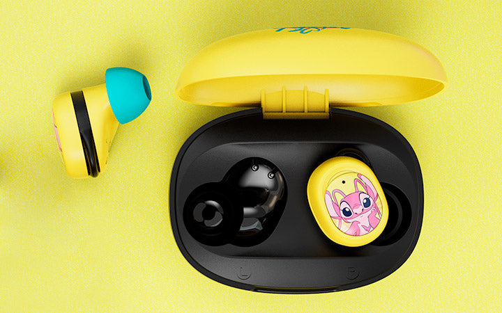 Audífonos Inalámbricos TWS KlipXtreme – Edición Stitch con Estuche de Carga