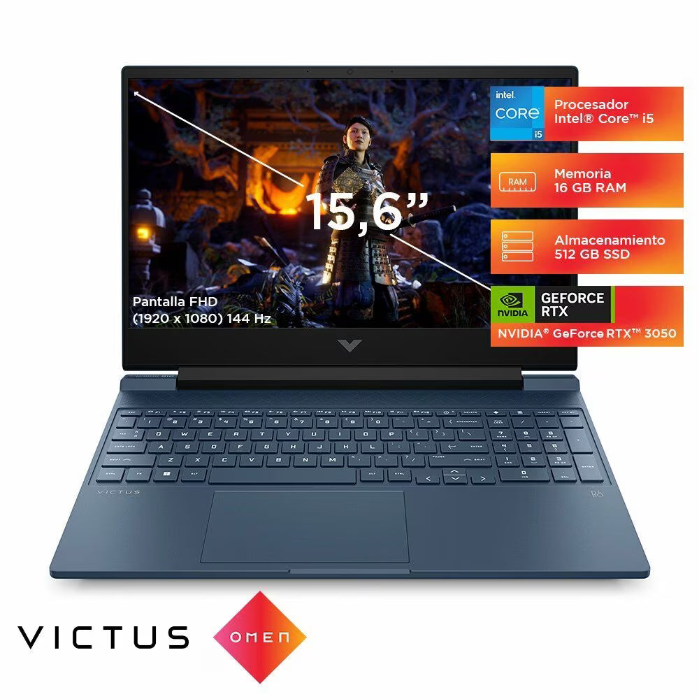 Laptops (Portátiles) – HP Victus 15-fa0022la - Notebook - 15.6