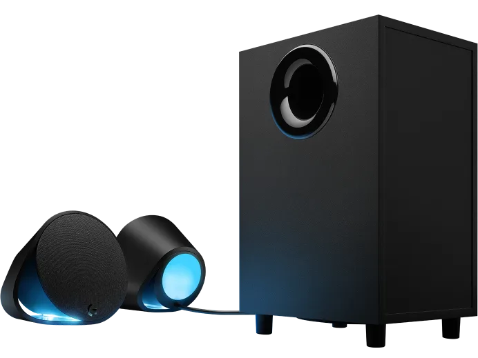 Bocina Logitech G560 | Sistema de Audio 2.1 con Iluminación RGB LIGHTSYNC – 120 W RMS