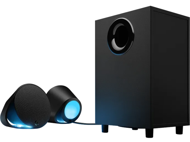 Bocina Logitech G560 | Sistema de Audio 2.1 con Iluminación RGB LIGHTSYNC – 120 W RMS