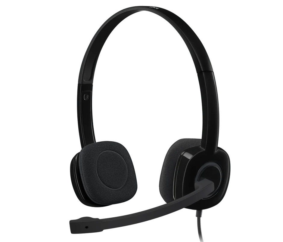 Audífonos- Logitech H151 – Auriculares Estéreo con Micrófono