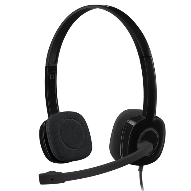 Audífonos- Logitech H151 – Auriculares Estéreo con Micrófono