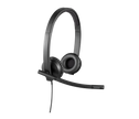 Audífonos-Logitech H570e – Auriculares Estéreo con Micrófono y Cancelación de Ruido (USB)