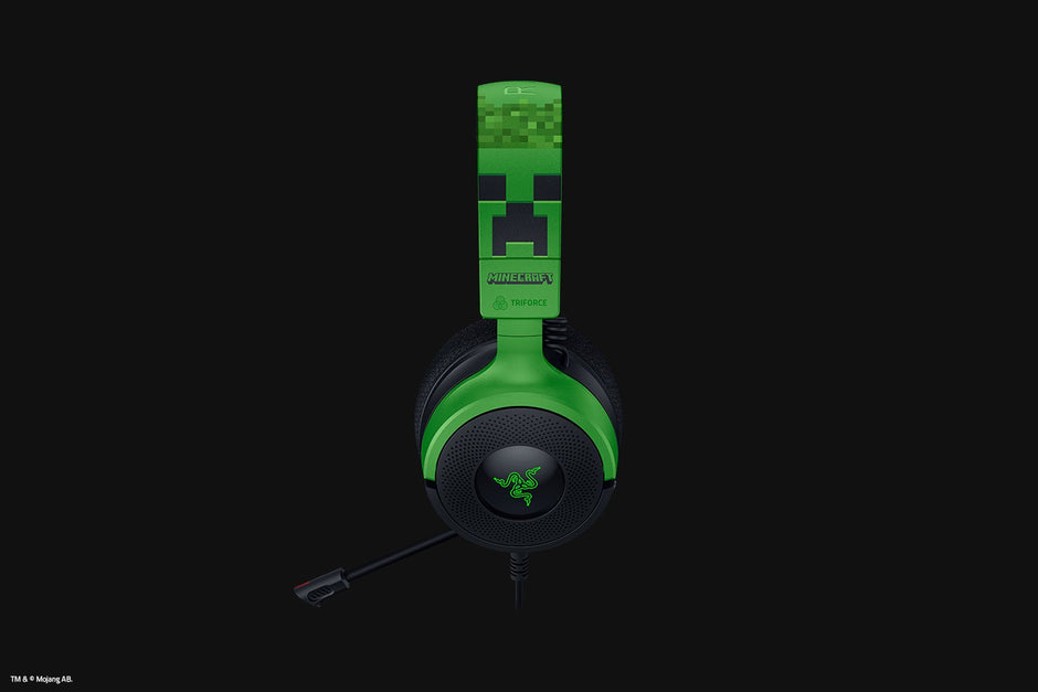 Audífonos - Razer Kraken V4 X Minecraft Edition – Headset con Micrófono HyperClear RGB