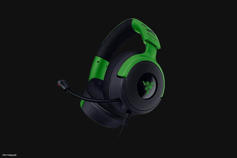 Audífonos - Razer Kraken V4 X Minecraft Edition – Headset con Micrófono HyperClear RGB