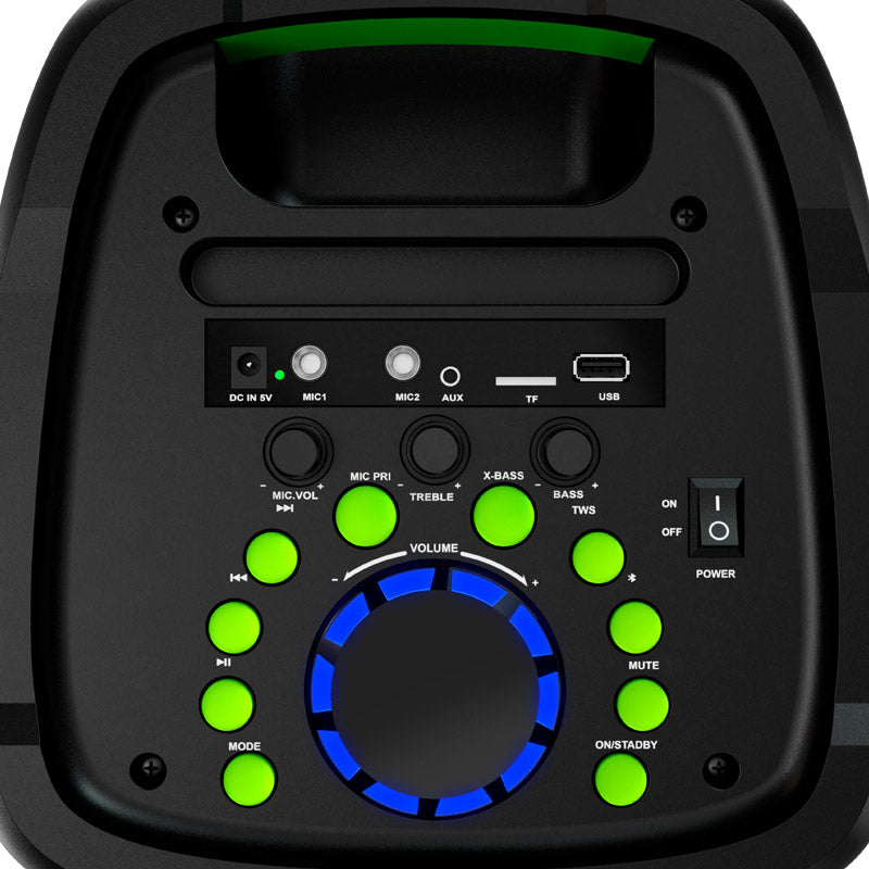 Bocina Klip Xtreme KLS-652 | Sistema de Audio 2.1 – Bluetooth, USB, SD y AUX