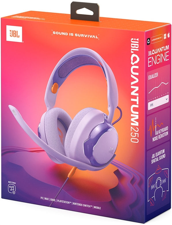 Audífonos - JBL Quantum 250 – Headset Gamer Multiplataforma