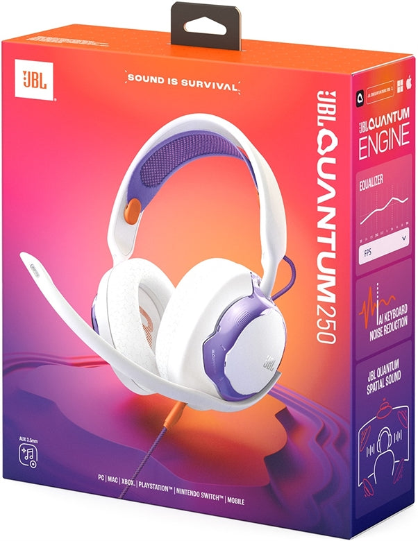 Audífonos - JBL Quantum 250 – Headset Gamer Multiplataforma