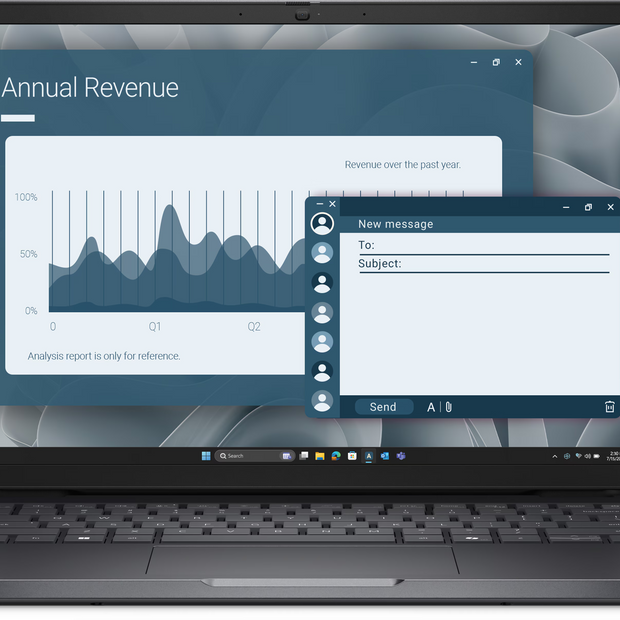 Laptops (Portátiles) – Dell Pro - Notebook - 14"-AMD Ryzen™ 5 Pro 340-16GB-512GB SSD